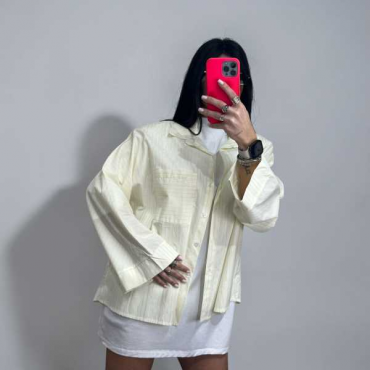 Camicia Over In Cotone