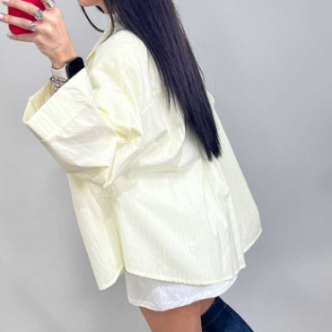 Camicia Over In Cotone