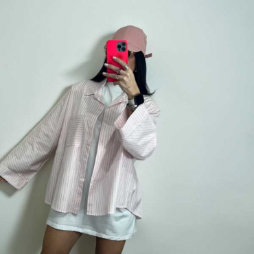 Camicia Over In Cotone