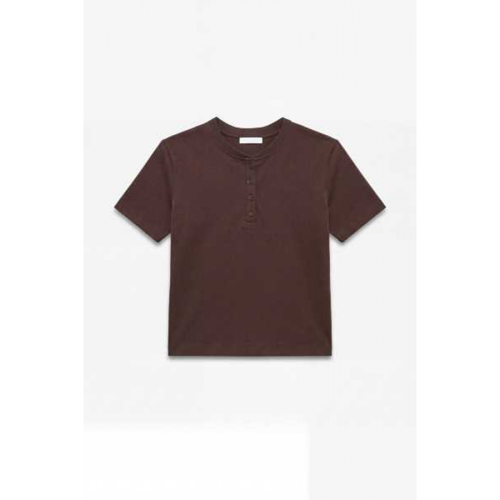 Top A Costine Con Abbottonatura Frontale Lumina