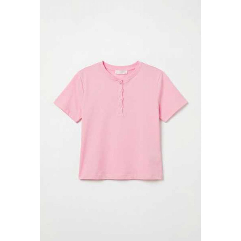 Top A Costine Con Abbottonatura Frontale Lumina