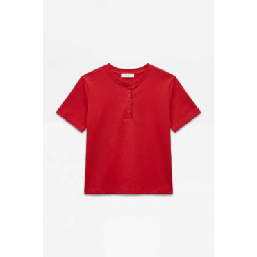 Top A Costine Con Abbottonatura Frontale Lumina