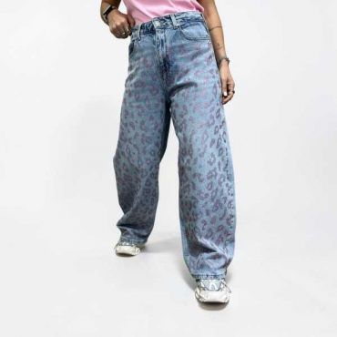 Jeans Ballon Animalier