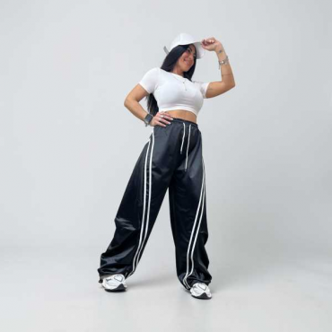 Pantatuta Acetato Ballon Con Bande 