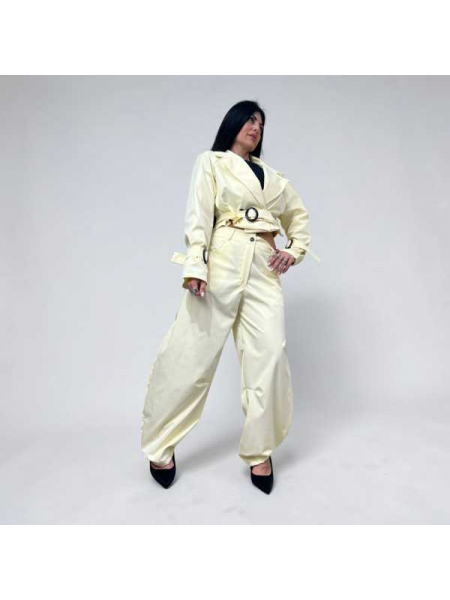 Coordinato Donna Blazer Crop & Pantalone