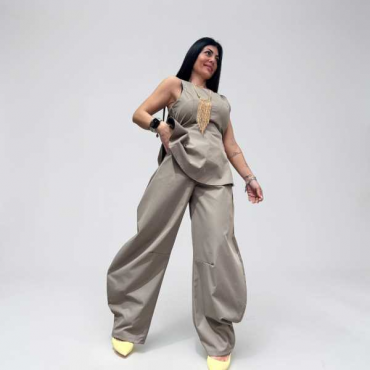 Coordinato In Tessuto Tecnico