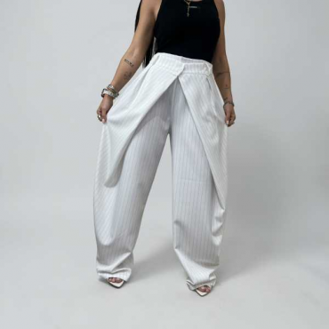 Pantalone Gessato Mood  Z*Ra