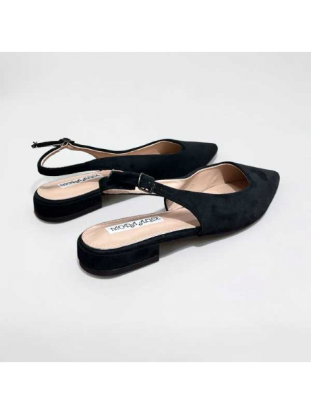 Ballerina In Pelle Scamosciata 