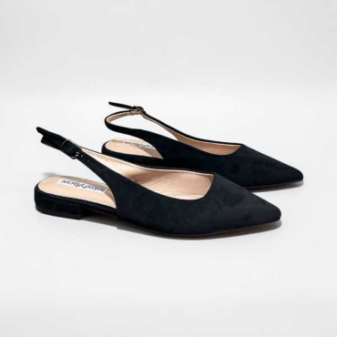 Ballerina In Pelle Scamosciata 