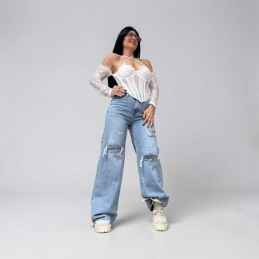 Jeans Tasca Brilla Chiaro 
