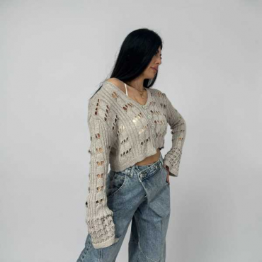 Cardigan Crop Strappetto 