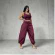 Set Coordinato Urban Chic: Top Halter E Pantalone Jogger Over