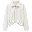 Giacca Corta Bomber Con Zip