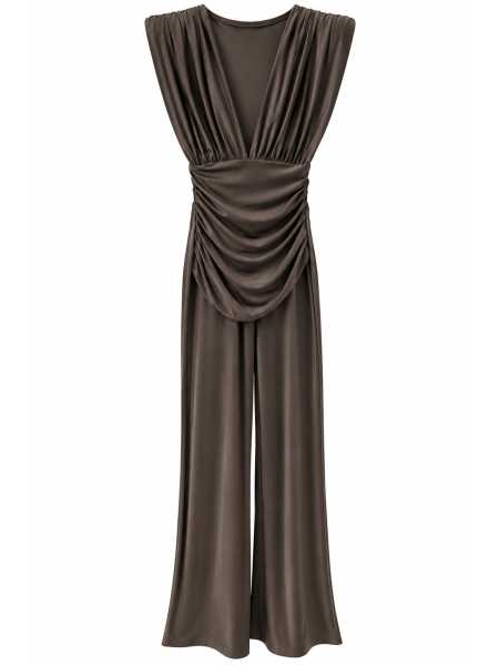 Tuta Elegante Drappeggiata