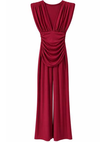 Tuta Elegante Drappeggiata