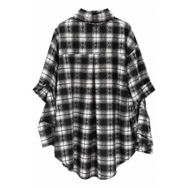 Camicia Oversize Check