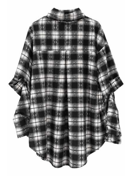 Camicia Oversize Check