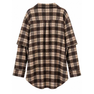 Camicia Oversize Check