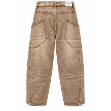 Jeans Cargo Denim Lavaggio Vintage