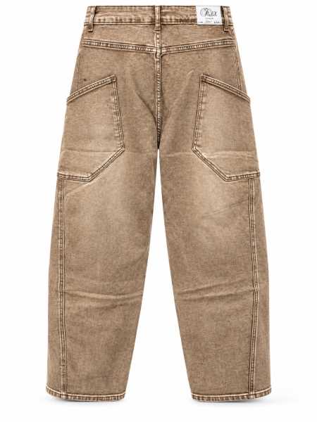 Jeans Cargo Denim Lavaggio Vintage
