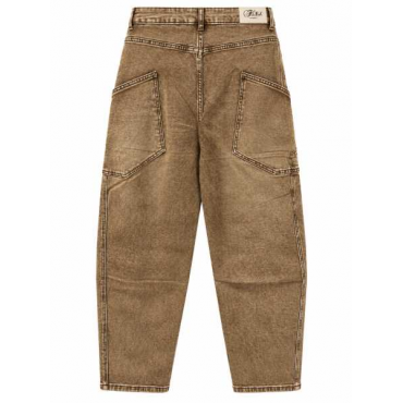 Jeans Cargo Denim Lavaggio Vintage