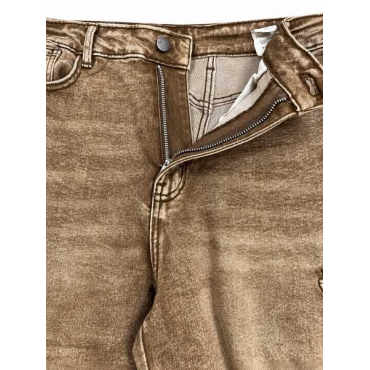 Jeans Cargo Denim Lavaggio Vintage