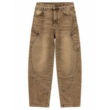 Jeans Cargo Denim Lavaggio Vintage
