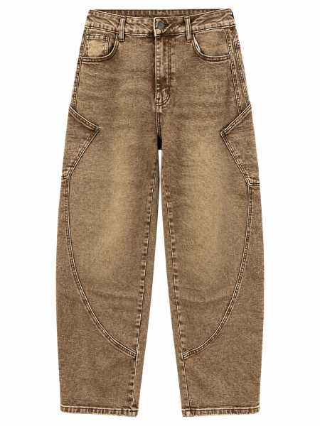 Jeans Cargo Denim Lavaggio Vintage