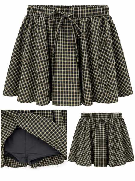 Gonna-Pantalone A Quadretti 