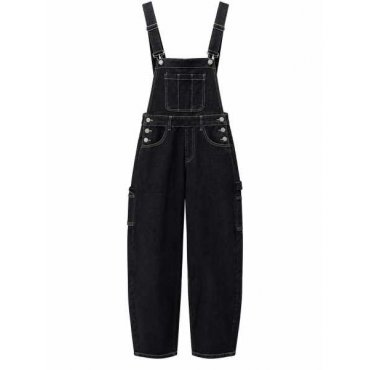 Salopette Denim Lavaggio Zero