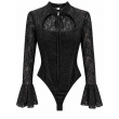 Body In Pizzo Con Maniche A Campana