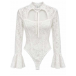 Body In Pizzo Con Maniche A Campana