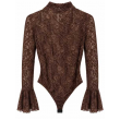 Body In Pizzo Con Maniche A Campana