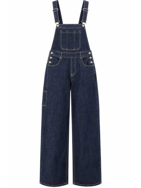 Salopette Denim Lavaggio Zero