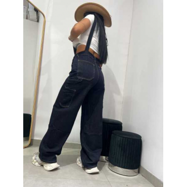 Salopette Denim Lavaggio Zero