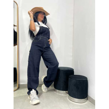 Salopette Denim Lavaggio Zero