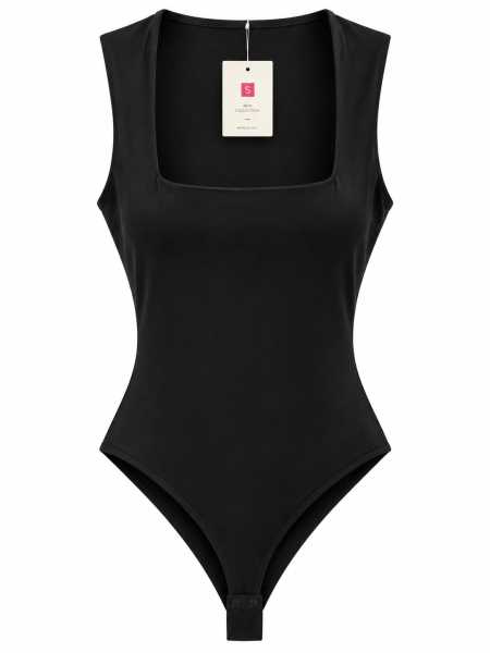 Body Donna Con Scollo Squadrato – Made In Italy