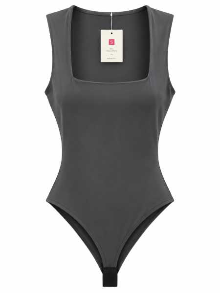 Body Donna Con Scollo Squadrato – Made In Italy