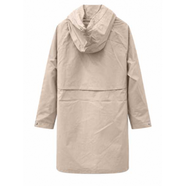 Parka Lungo Con Cappuccio