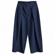 Pantalone Donna A Gamba Ampia Con Pinces