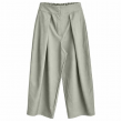 Pantalone Donna A Gamba Ampia Con Pinces