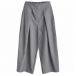 Pantalone Donna A Gamba Ampia Con Pinces