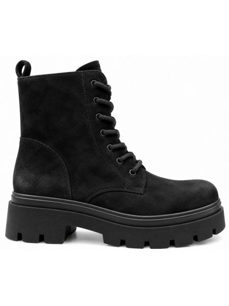 Anfibio Donna In Camoscio Sintetico Con Platform Chunky 