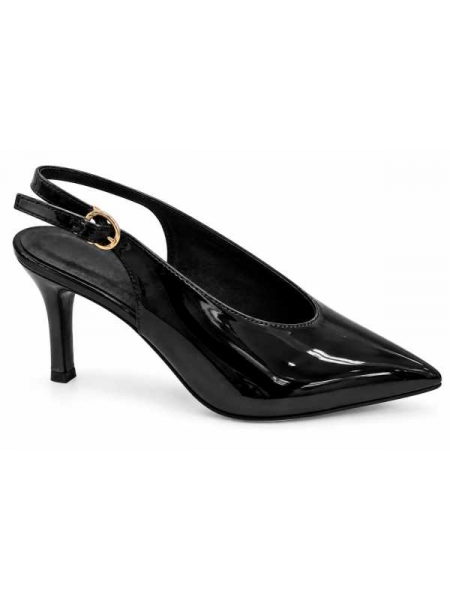 Slingback Élite Vernice – Tacco 8 Cm