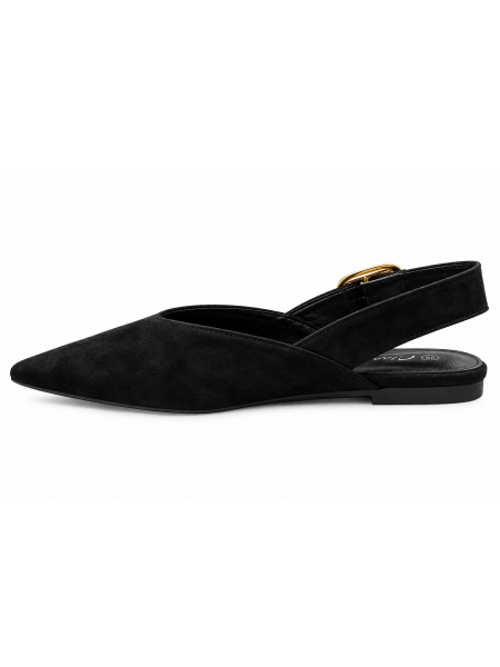 Slingback Donna A Punta Con Fibbia Dorata – Tacco 2 Cm

