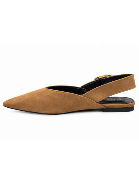 Slingback Donna A Punta Con Fibbia Dorata – Tacco 2 Cm

