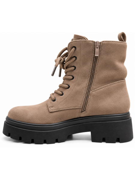 Anfibio Donna In Camoscio Sintetico Con Platform Chunky 