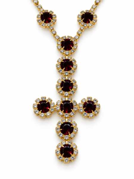 Collana Con Croce E Strass – Un Tocco Di Luce Per Il Tuo Look