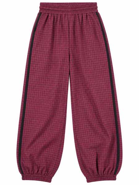 Completo Donna A Quadretti Con Bomber E Pantalone Jogger