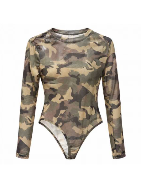 Titolo Consigliato: Body Mesh Camouflage Trasparente – Manica Lu